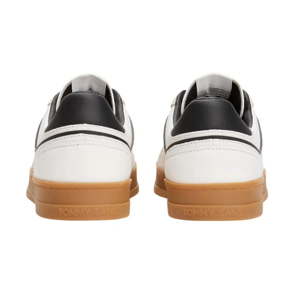 Sneakers The Greenwich con mix di texture e pelle Uomo Tommy Hilfiger Jeans Tommy Hilfiger Jeans