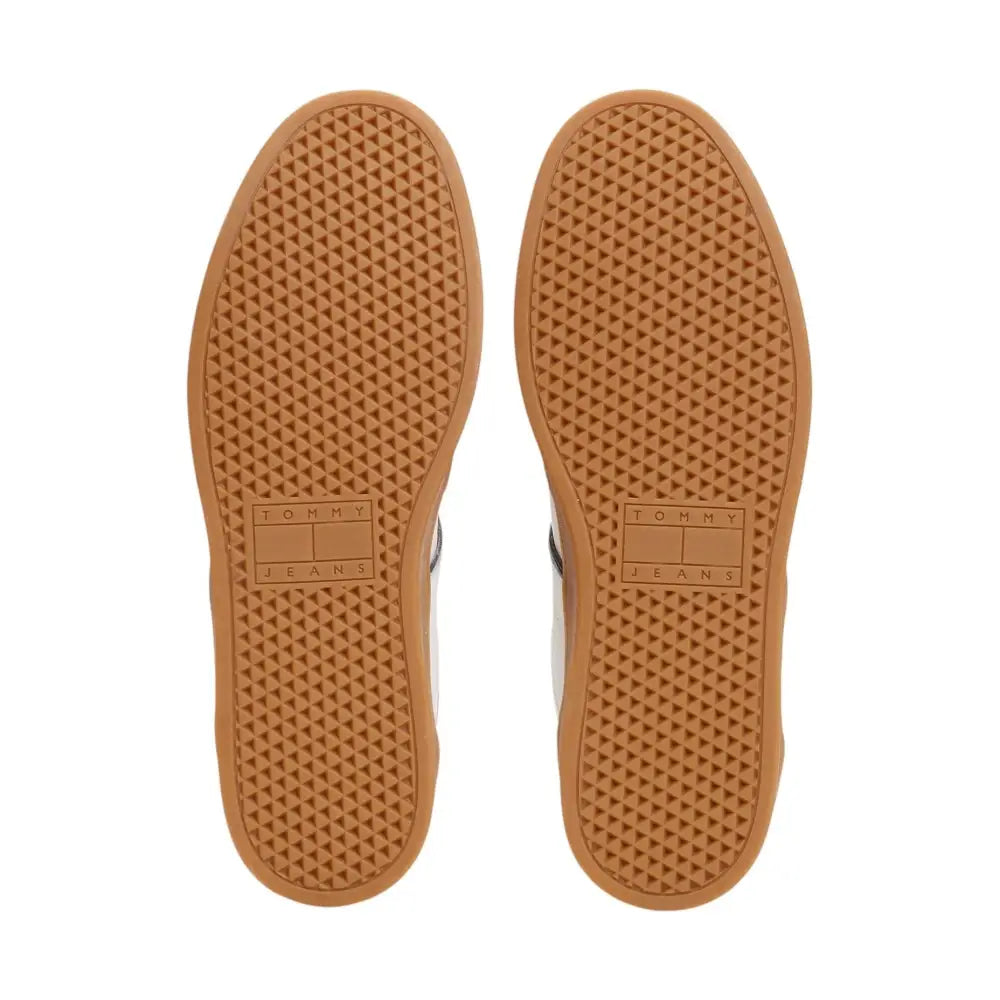 Sneakers The Greenwich con mix di texture e pelle Uomo Tommy Hilfiger Jeans Tommy Hilfiger Jeans