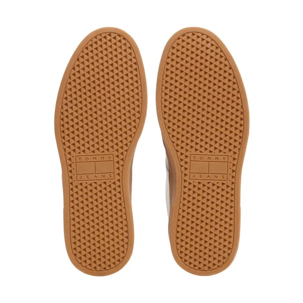 Sneakers The Greenwich con suola alta e pelle Donna Tommy Hilfiger Jeans Tommy Hilfiger Jeans