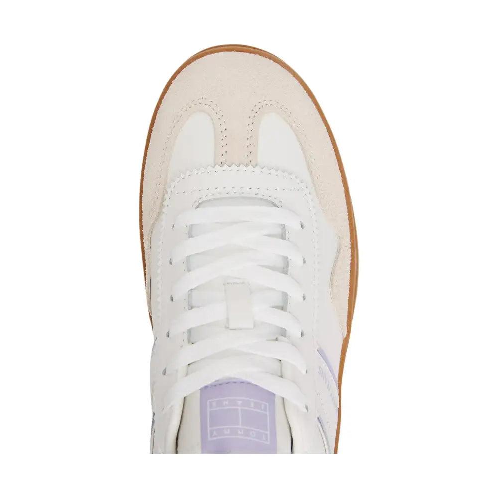 Sneakers The Greenwich con suola alta e pelle Donna Tommy Hilfiger Jeans Tommy Hilfiger Jeans