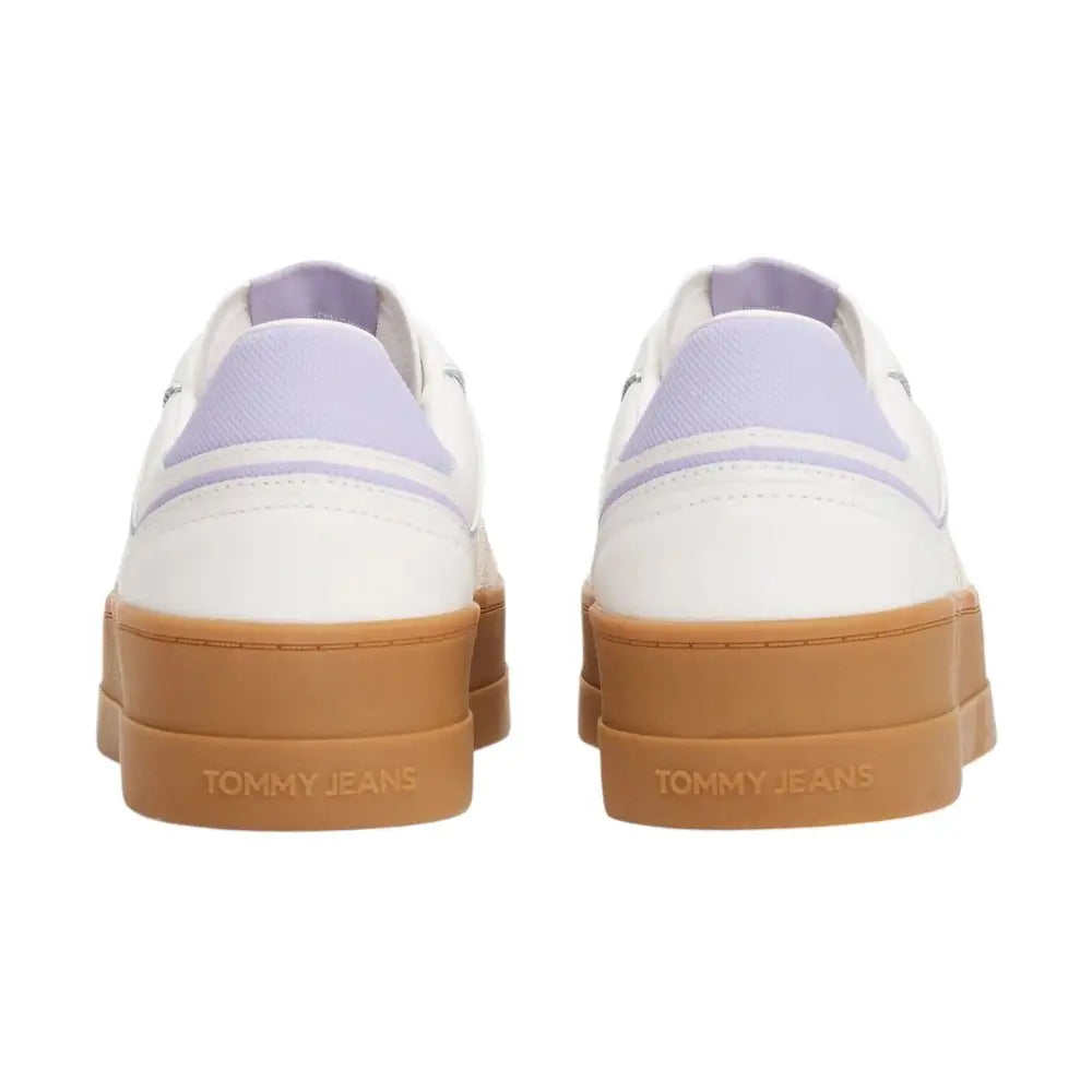 Sneakers The Greenwich con suola alta e pelle Donna Tommy Hilfiger Jeans Tommy Hilfiger Jeans