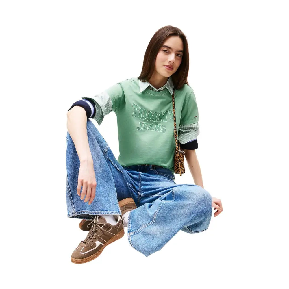 Sneakers The Greenwich in camoscio Donna Tommy Hilfiger Jeans Tommy Hilfiger Jeans