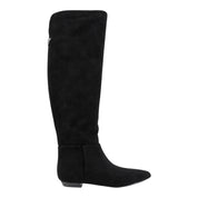 Stivale alto in camoscio donna nero guess - stivali e stivaletti