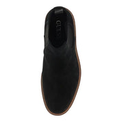 Stivale in pelle scamosciata uomo nero guess - stivali e stivaletti