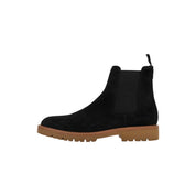 Stivale in pelle scamosciata uomo nero guess - stivali e stivaletti