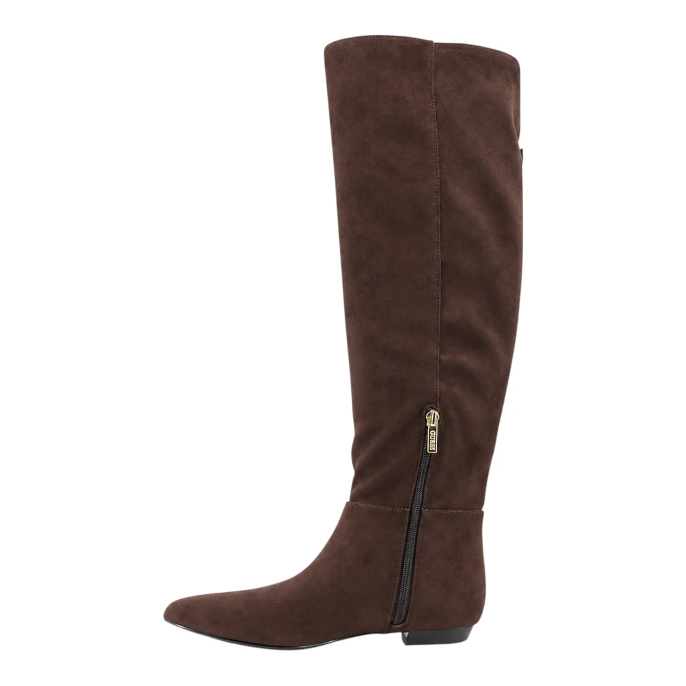 Stivale naure vera pelle donna marrone guess - stivali e stivaletti