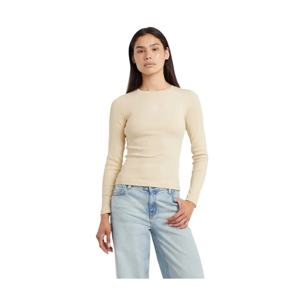 T-shirt a costine Donna Guess Jeans Guess Jeans