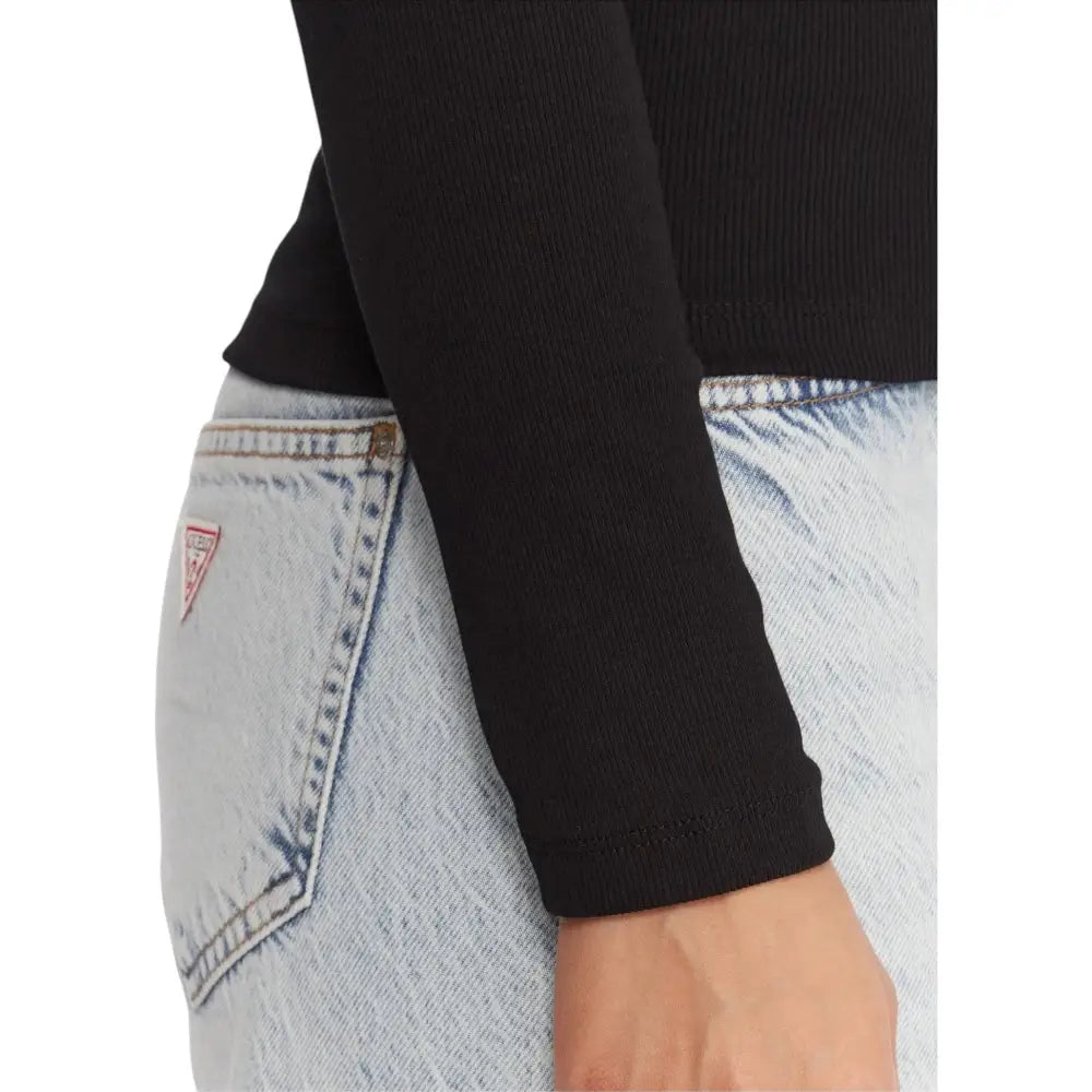 T-shirt a costine Donna Guess Jeans Guess Jeans