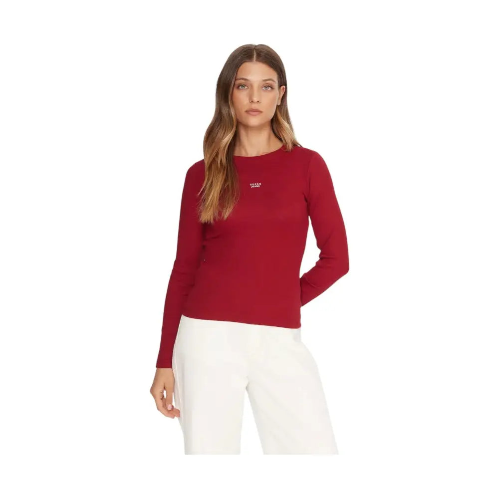 T-shirt a costine Donna Guess Jeans Guess Jeans