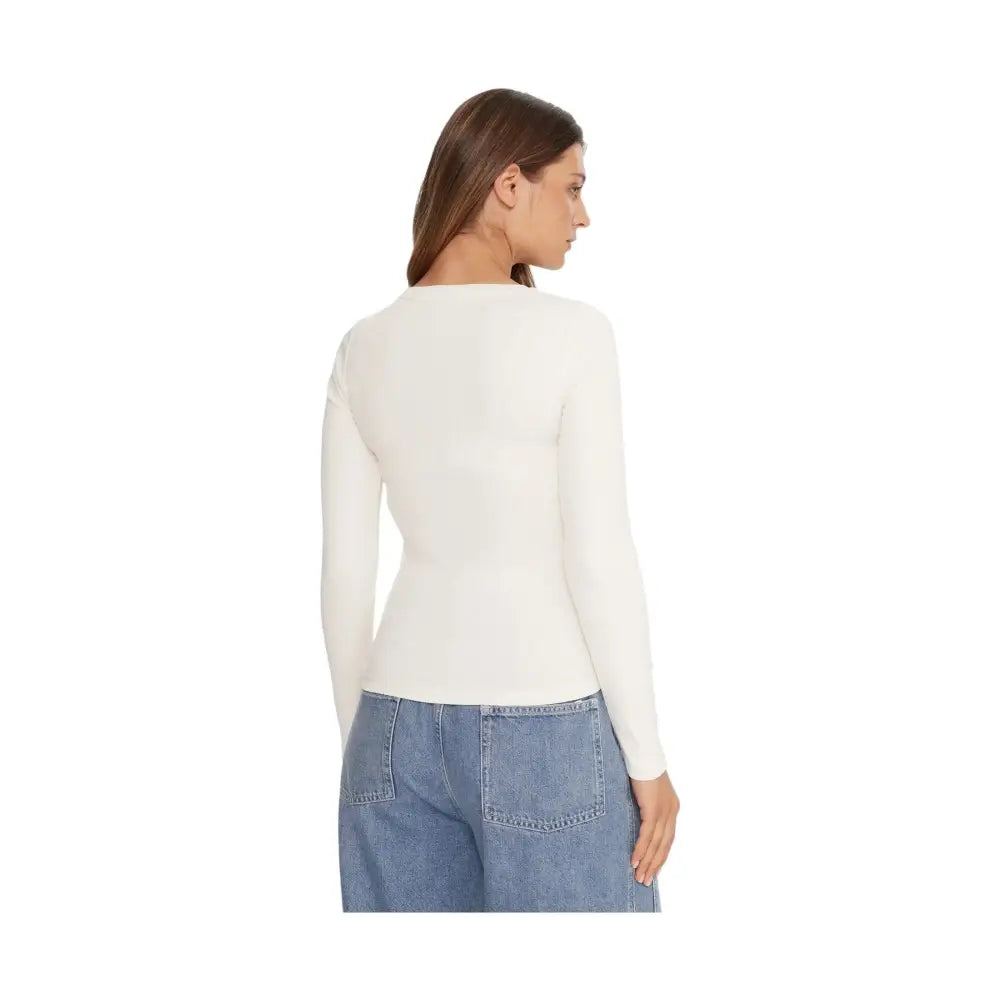 T-shirt a costine Donna Guess Jeans Guess Jeans