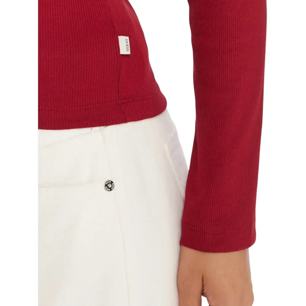 T-shirt a costine Donna Guess Jeans Guess Jeans