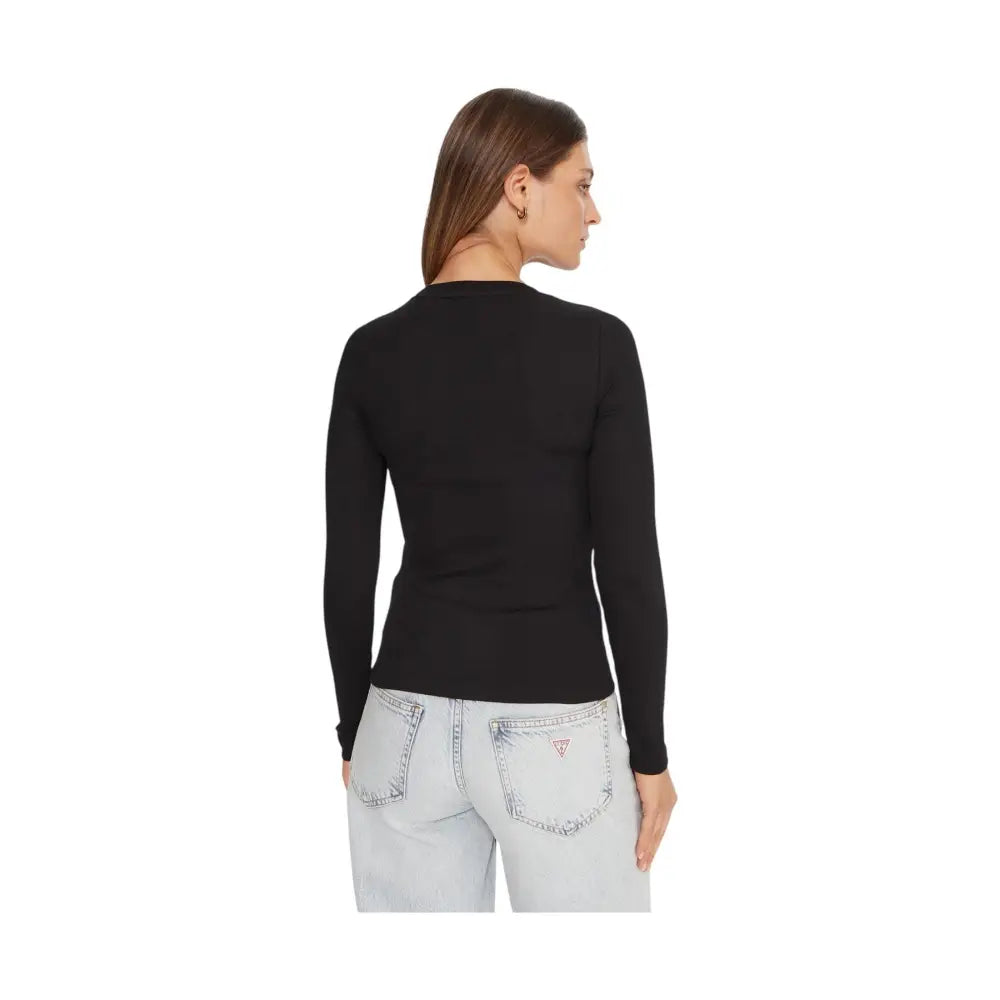 T-shirt a costine Donna Guess Jeans Guess Jeans