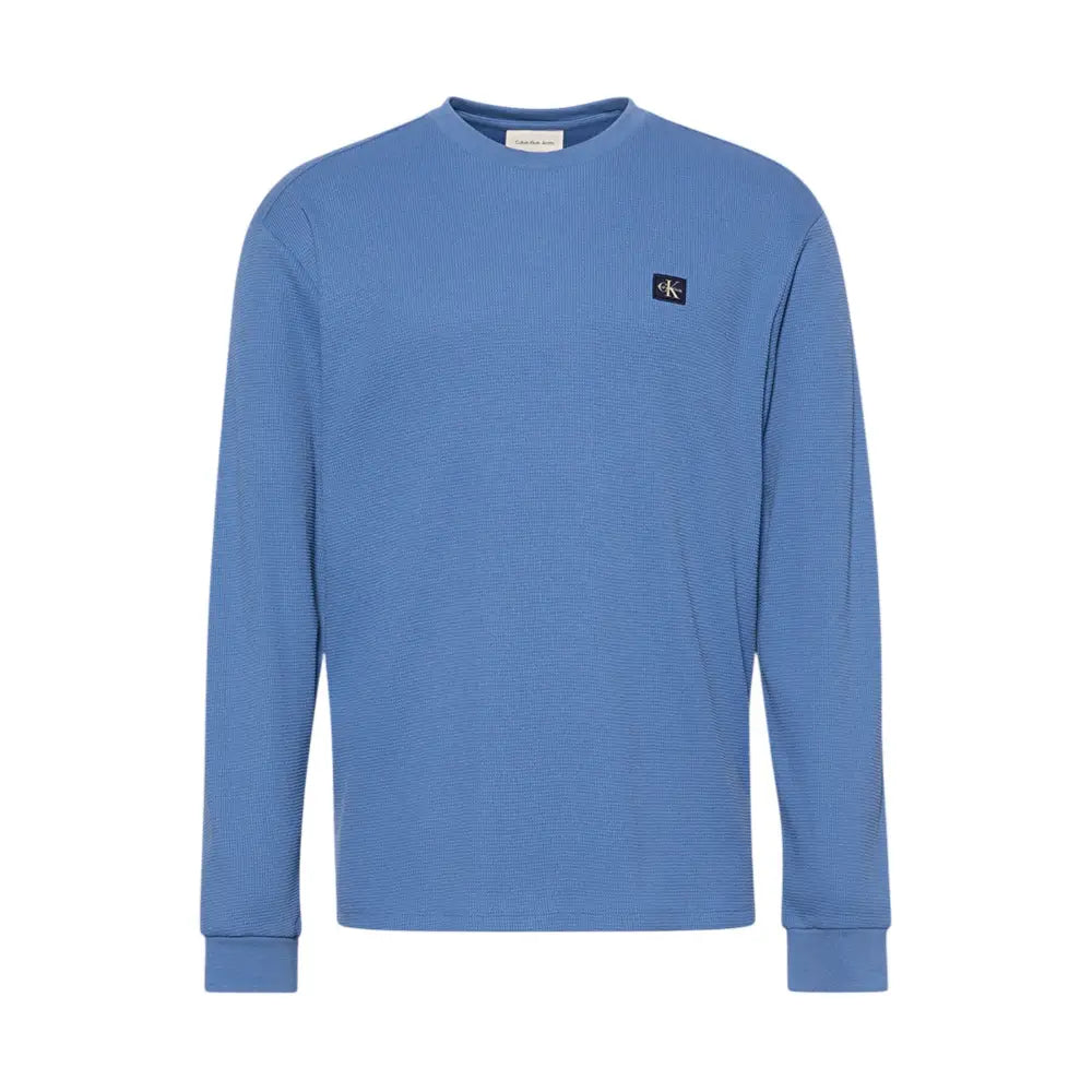 T-Shirt A Nido D'ape Manica Lunga Uomo Calvin Klein Jeans Calvin Klein Jeans