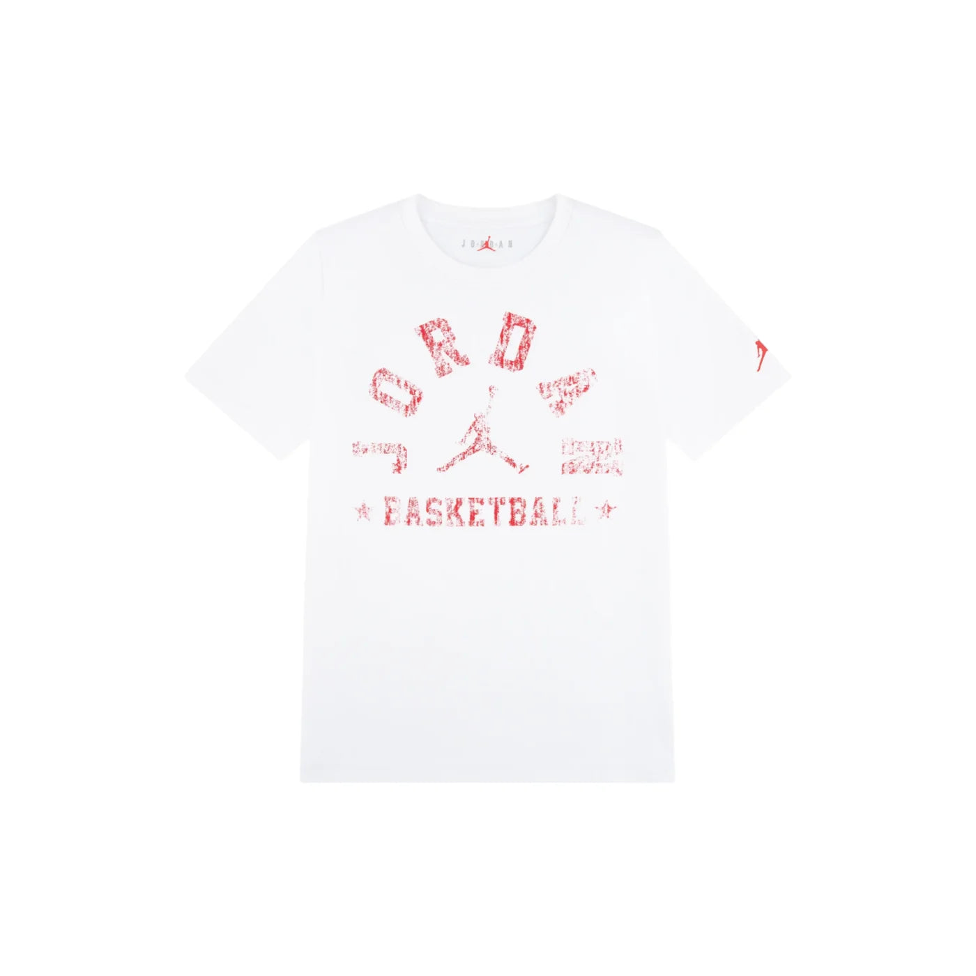 T-shirt arch bambino bianco jordan