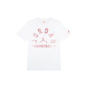 T-shirt arch bambino bianco jordan