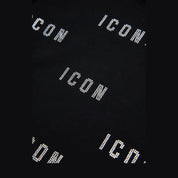 T-shirt Bambina Dsquared2 Icon cropped glitter - Follower SRL