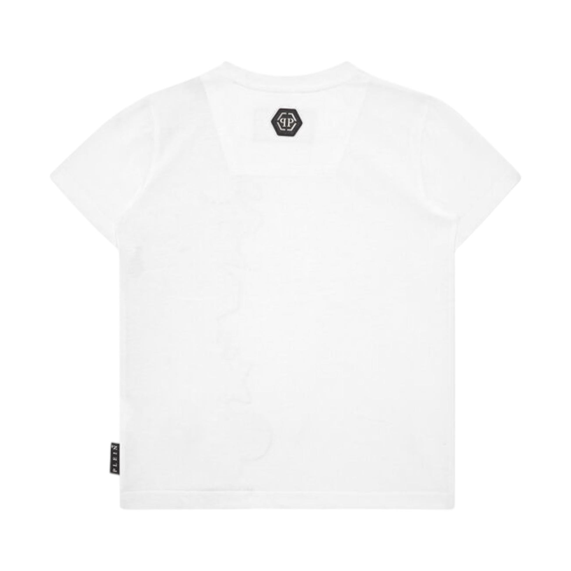 T-shirt Bambino unisex Philipp Plein round neck ss smile Philipp Plein