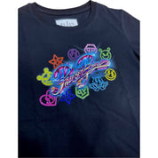 T-shirt Bambino unisex Philipp Plein round neck ss strass smile Philipp Plein