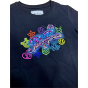 T-shirt Bambino unisex Philipp Plein round neck ss strass smile - Follower SRL