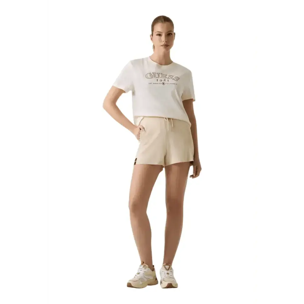 T-shirt boxy maxi stampa Donna Guess Activewear - Follower SRL