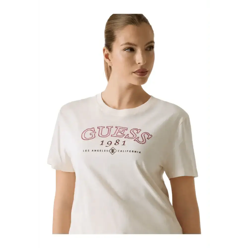 T-shirt boxy maxi stampa Donna Guess Activewear - Follower SRL