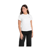 T-shirt classica con logo triangolo mini Donna Guess Jeans Guess Jeans