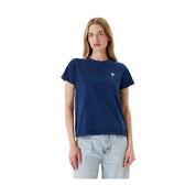 T-shirt classica con logo triangolo mini Donna Guess Jeans Guess Jeans