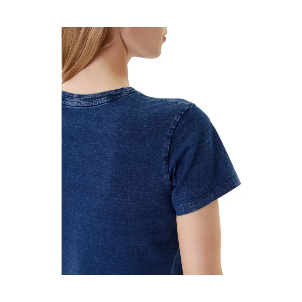 T-shirt classica con logo triangolo mini Donna Guess Jeans Guess Jeans