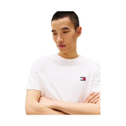 T-shirt con distintivo Tommy tono su tono Uomo Tommy Hilfiger Jeans Tommy Hilfiger Jeans