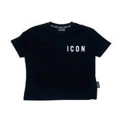 T-shirt con logo Bambina Icon Icon