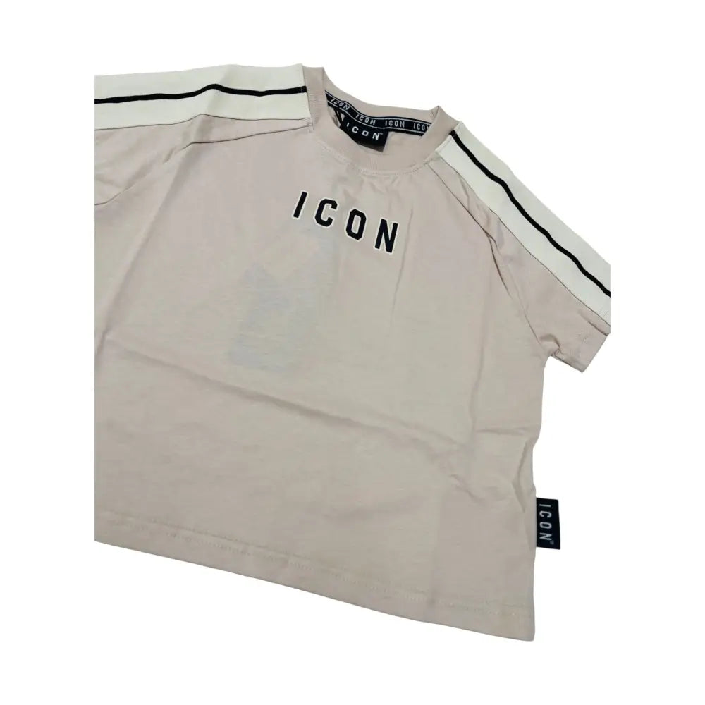 T-shirt con logo Bambina Icon Icon