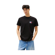 T-shirt con logo bandierina sul retro Uomo Tommy Hilfiger Jeans Tommy Hilfiger Jeans