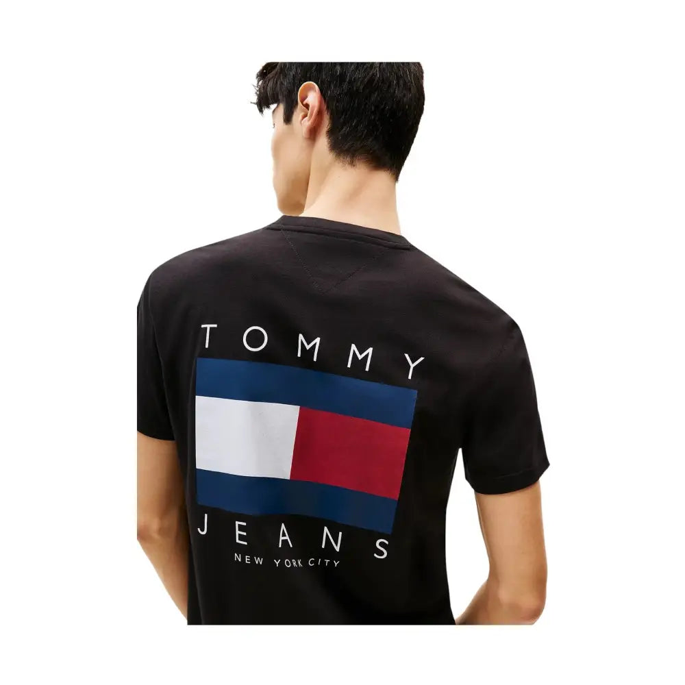 T-shirt con logo bandierina sul retro Uomo Tommy Hilfiger Jeans Tommy Hilfiger Jeans