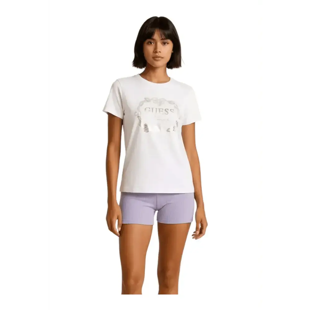 T-shirt con logo Eva Donna Guess Beachwear - Follower SRL
