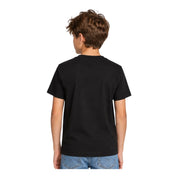 T-shirt con logo iconico bambino nero calvin klein