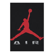 T-shirt con logo iconico bambino nero jordan