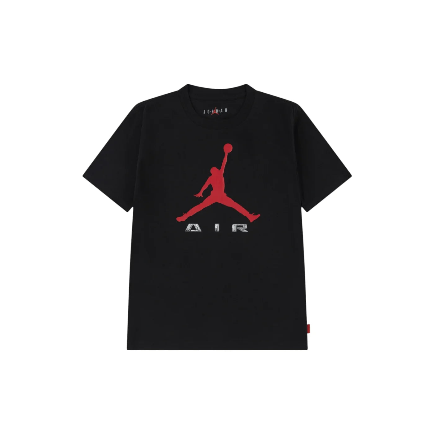 T-shirt con logo iconico bambino nero jordan