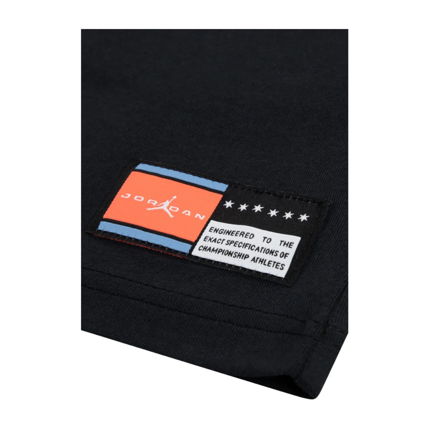 T-shirt con logo iconico bambino nero jordan