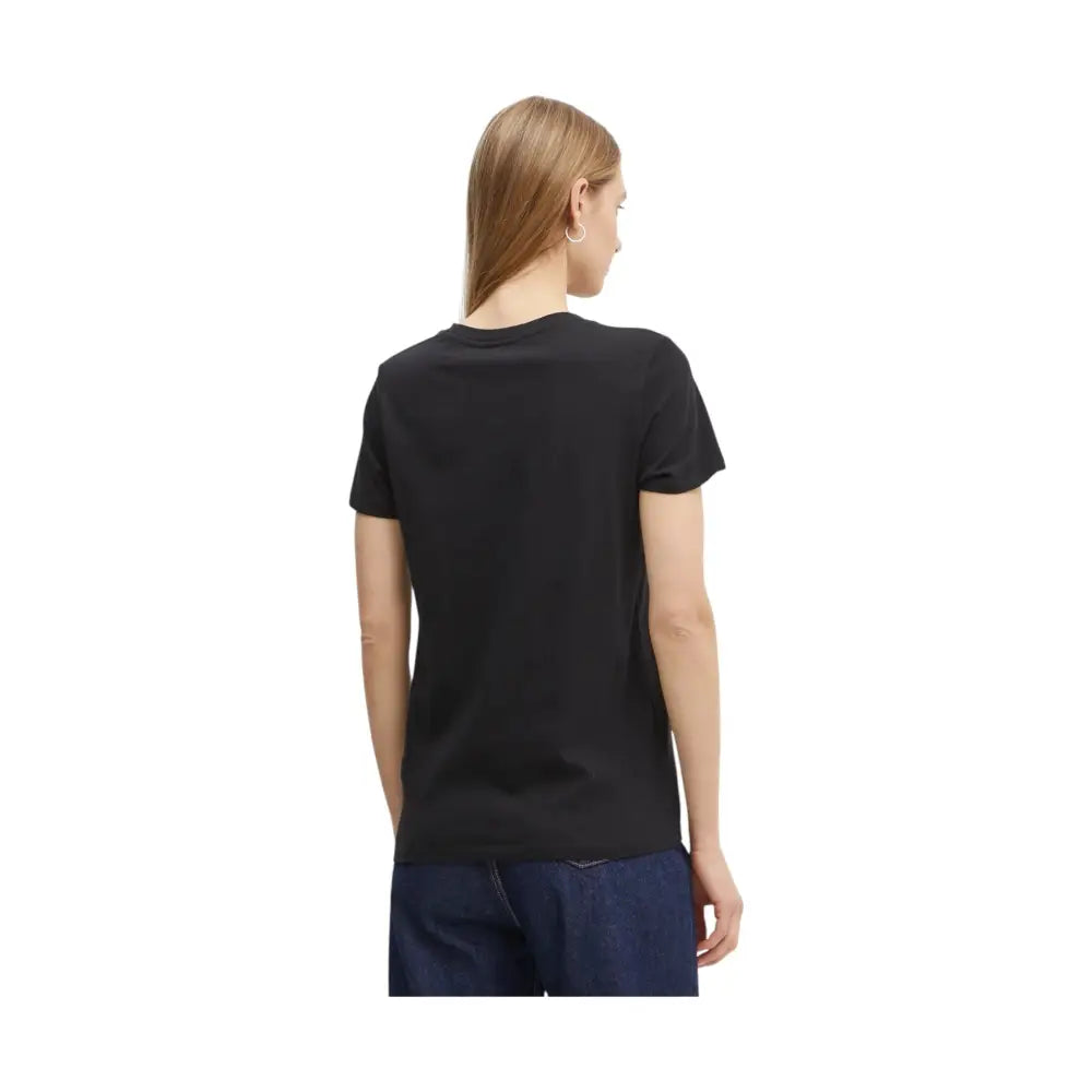 T-shirt con logo in pizzo Donna Guess Guess