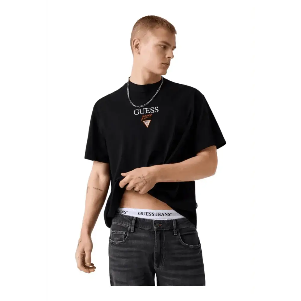 T-shirt con logo stampato Uomo Guess Jeans - Follower SRL