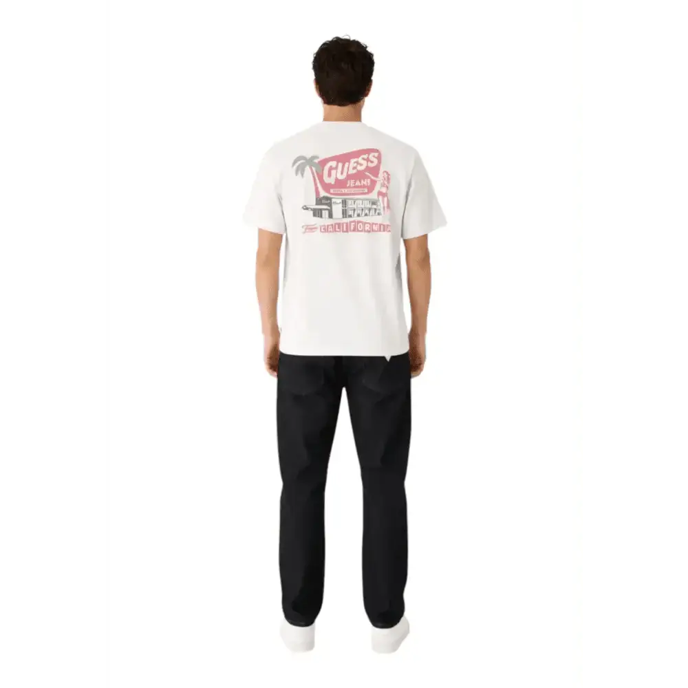 T-shirt con logo stampato Uomo Guess Jeans - Follower SRL