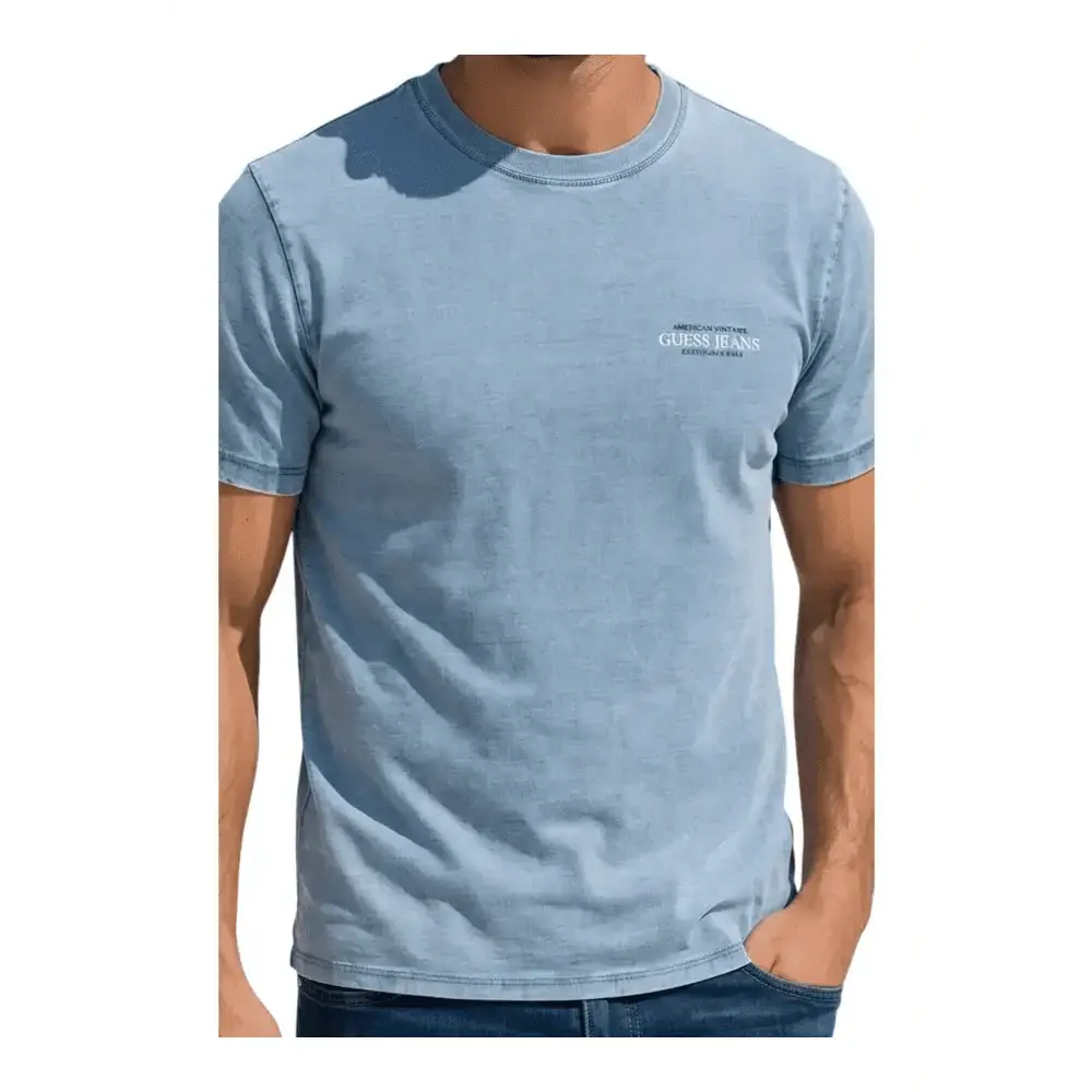 T-shirt con logo stampato Uomo Guess Jeans - Follower SRL