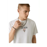 T-shirt con logo stampato Uomo Guess Jeans - Follower SRL