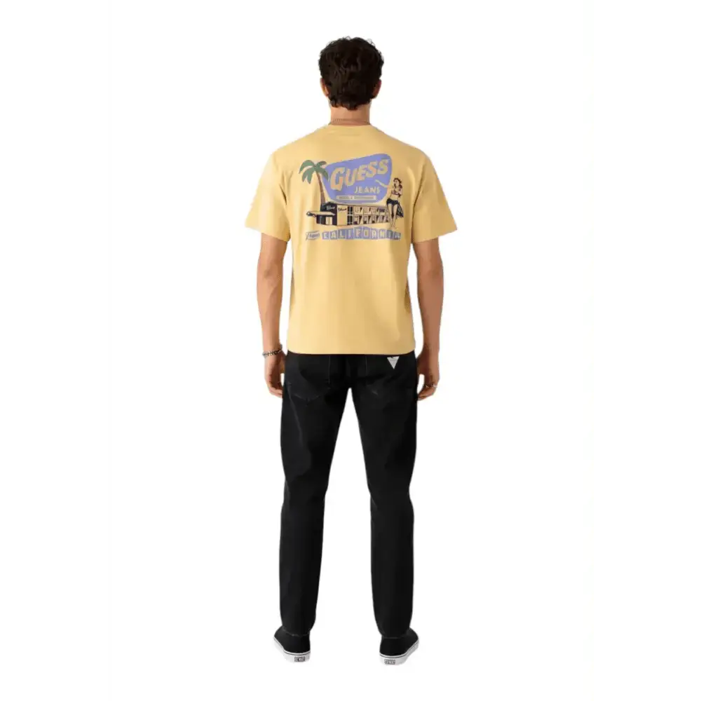 T-shirt con logo stampato Uomo Guess Jeans - Follower SRL