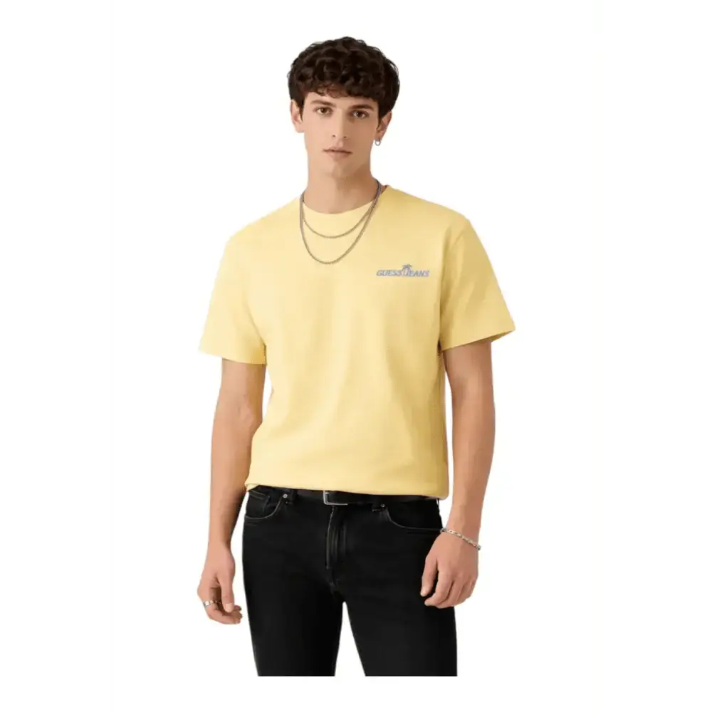 T-shirt con logo stampato Uomo Guess Jeans - Follower SRL