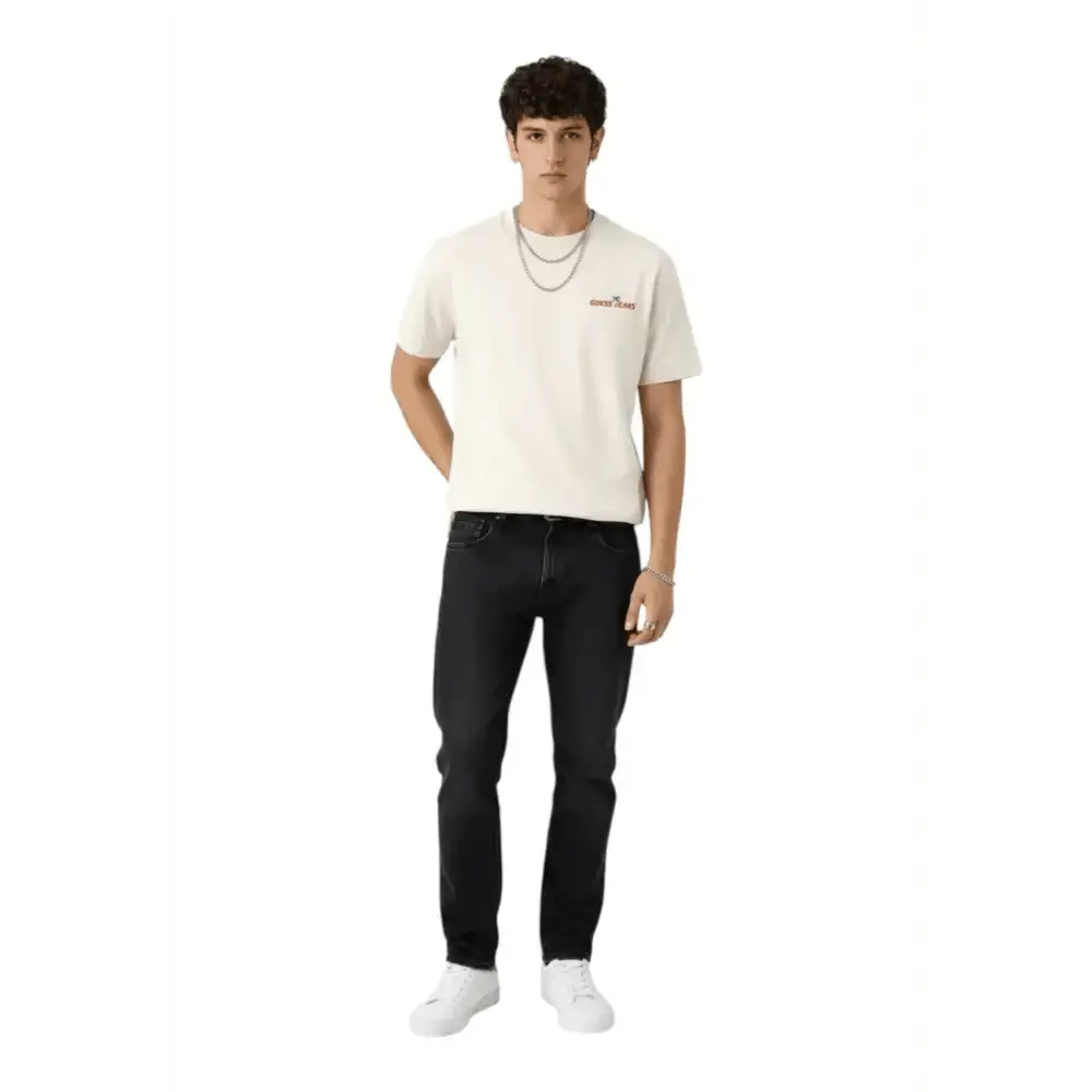 T-shirt con logo stampato Uomo Guess Jeans - Follower SRL