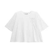 T-shirt con nastro decorativo Donna Please Please