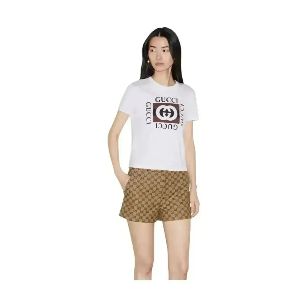 T-shirt Donna Gucci stampa gucci - Follower SRL