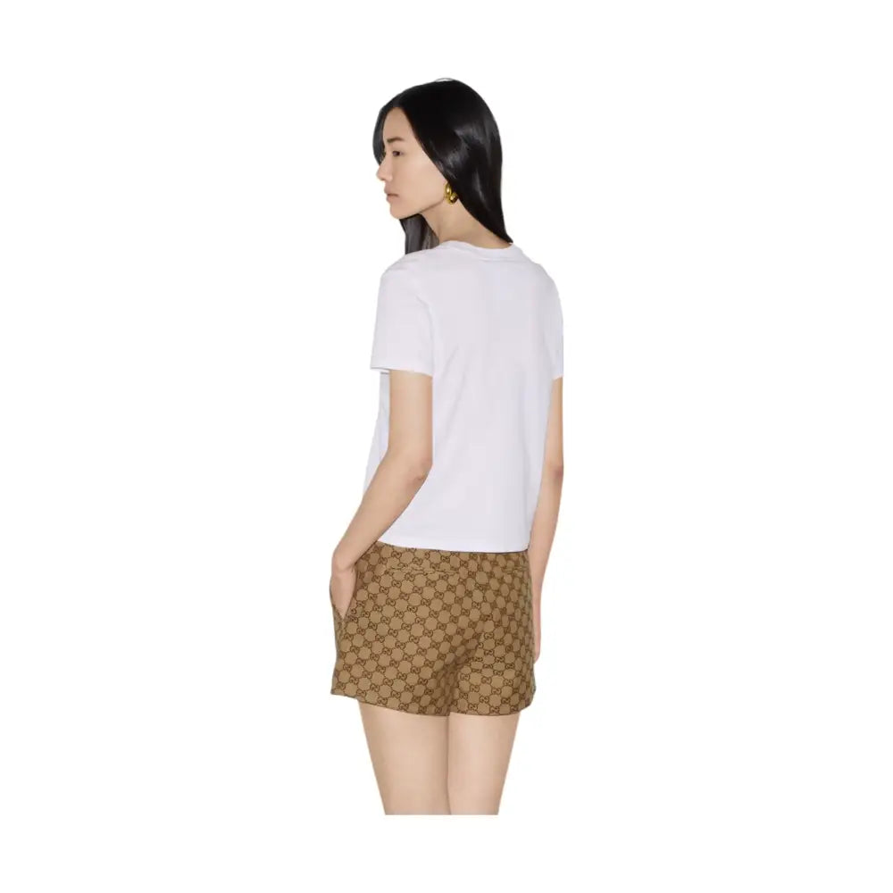 T-shirt Donna Gucci stampa gucci Gucci