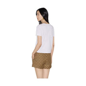 T-shirt Donna Gucci stampa gucci Gucci